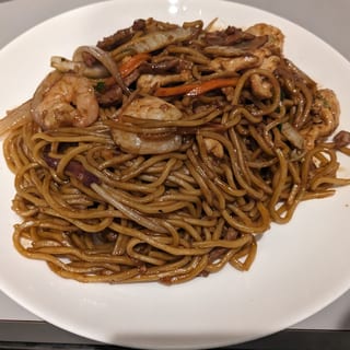L-虾捞面Shrimp Lo Mein