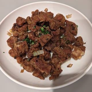 71 香酥排骨Golden Spare Ribs