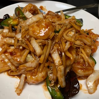 L-鱼香虾shrimp garlic sauce🌶️